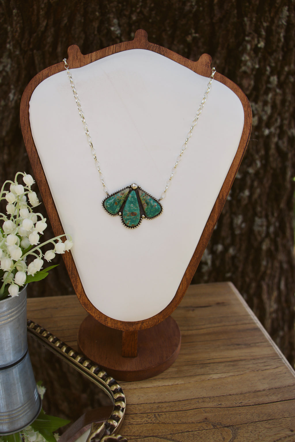Betsy Fan Necklace