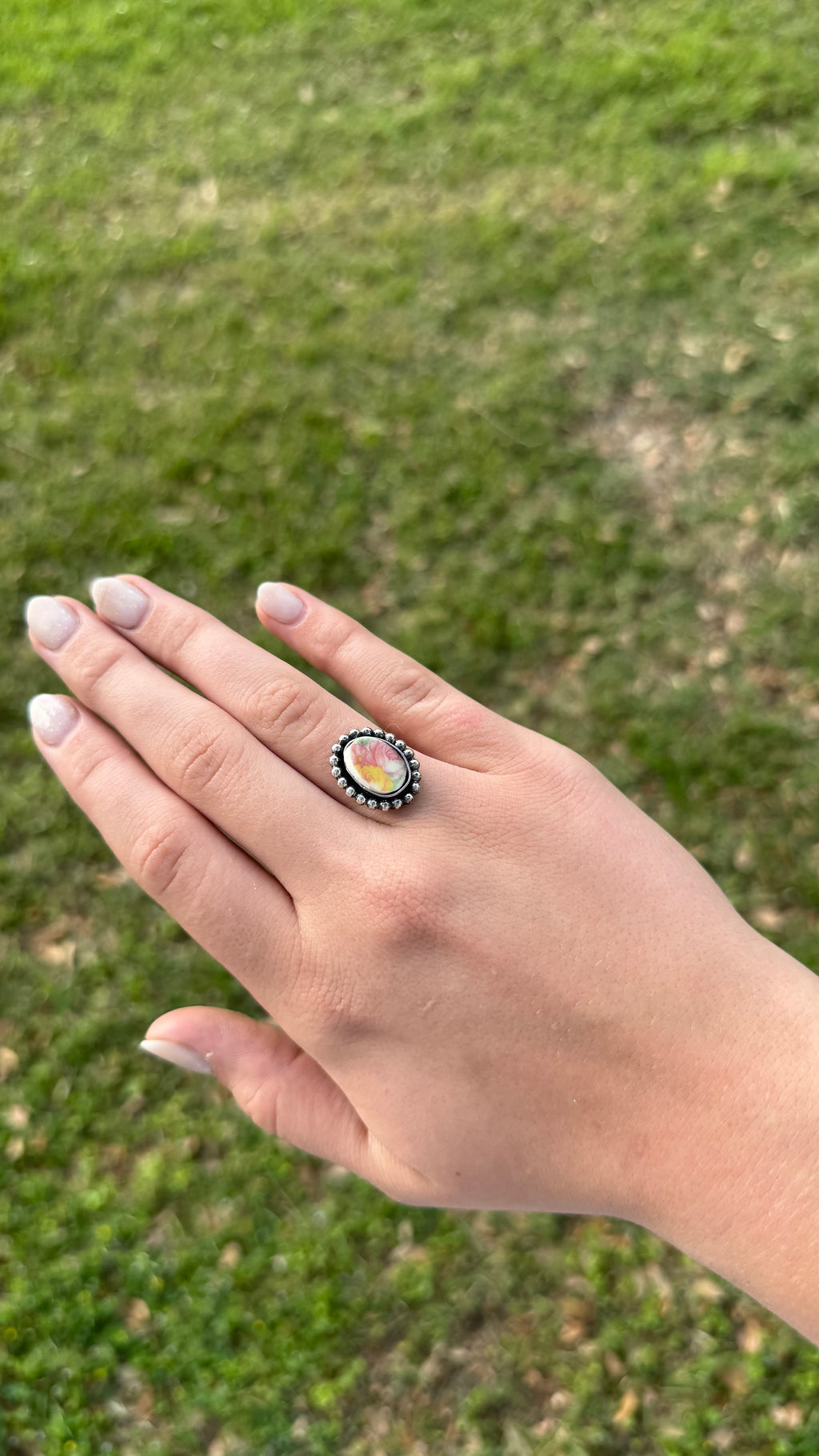China flower ring style #2