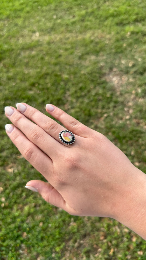 China flower ring style #2