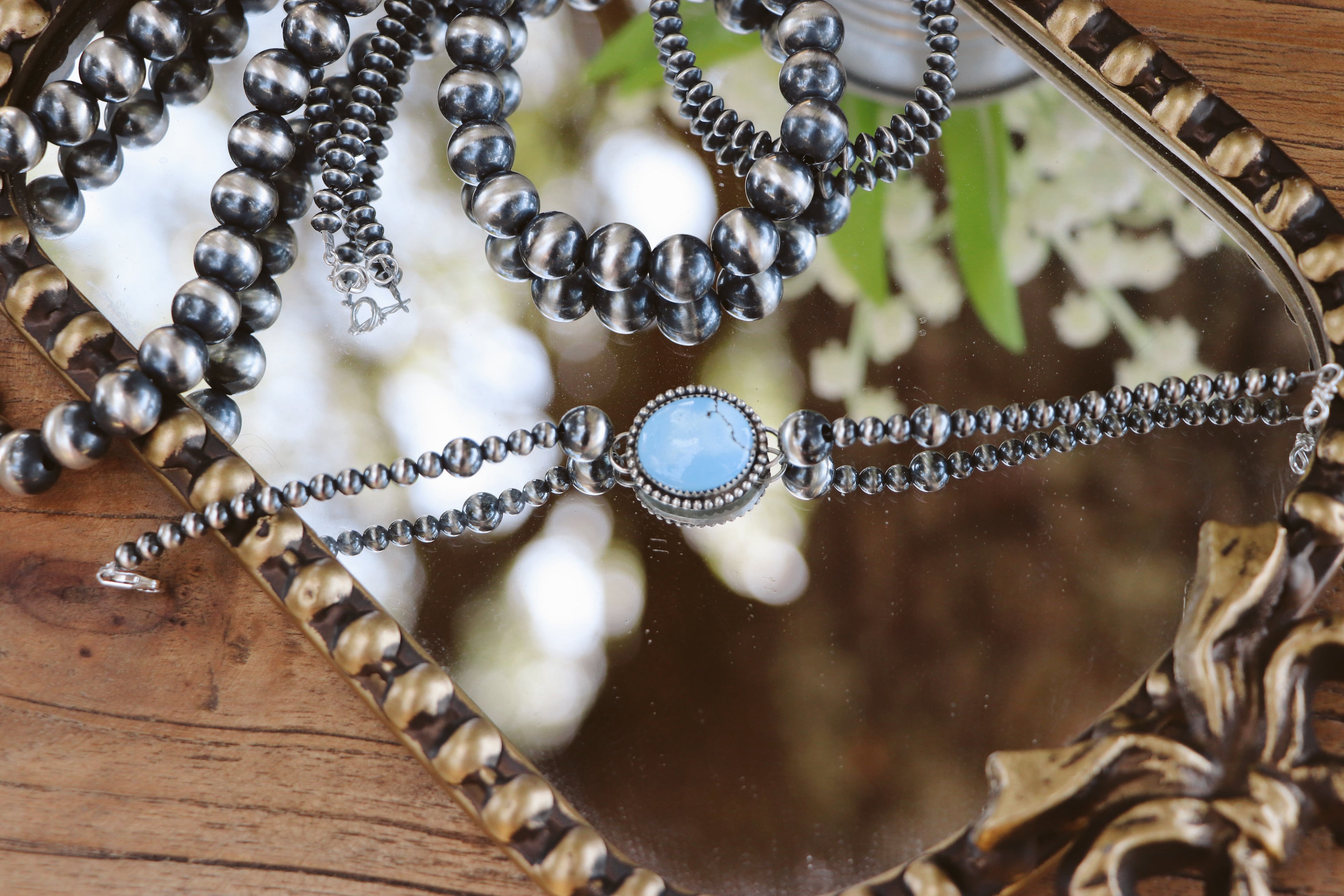Golden Hills beaded bracelet