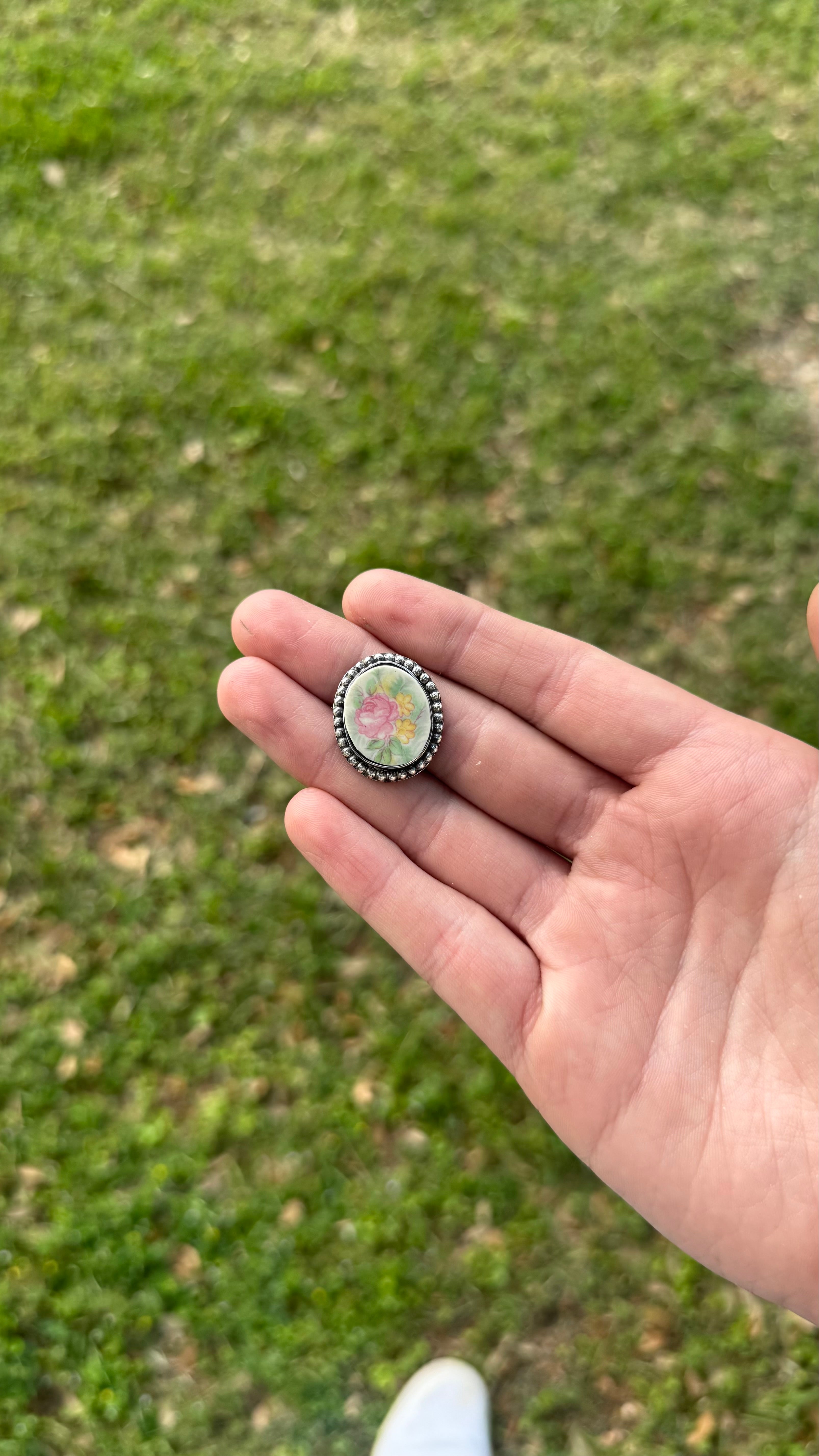 China flower ring style #4