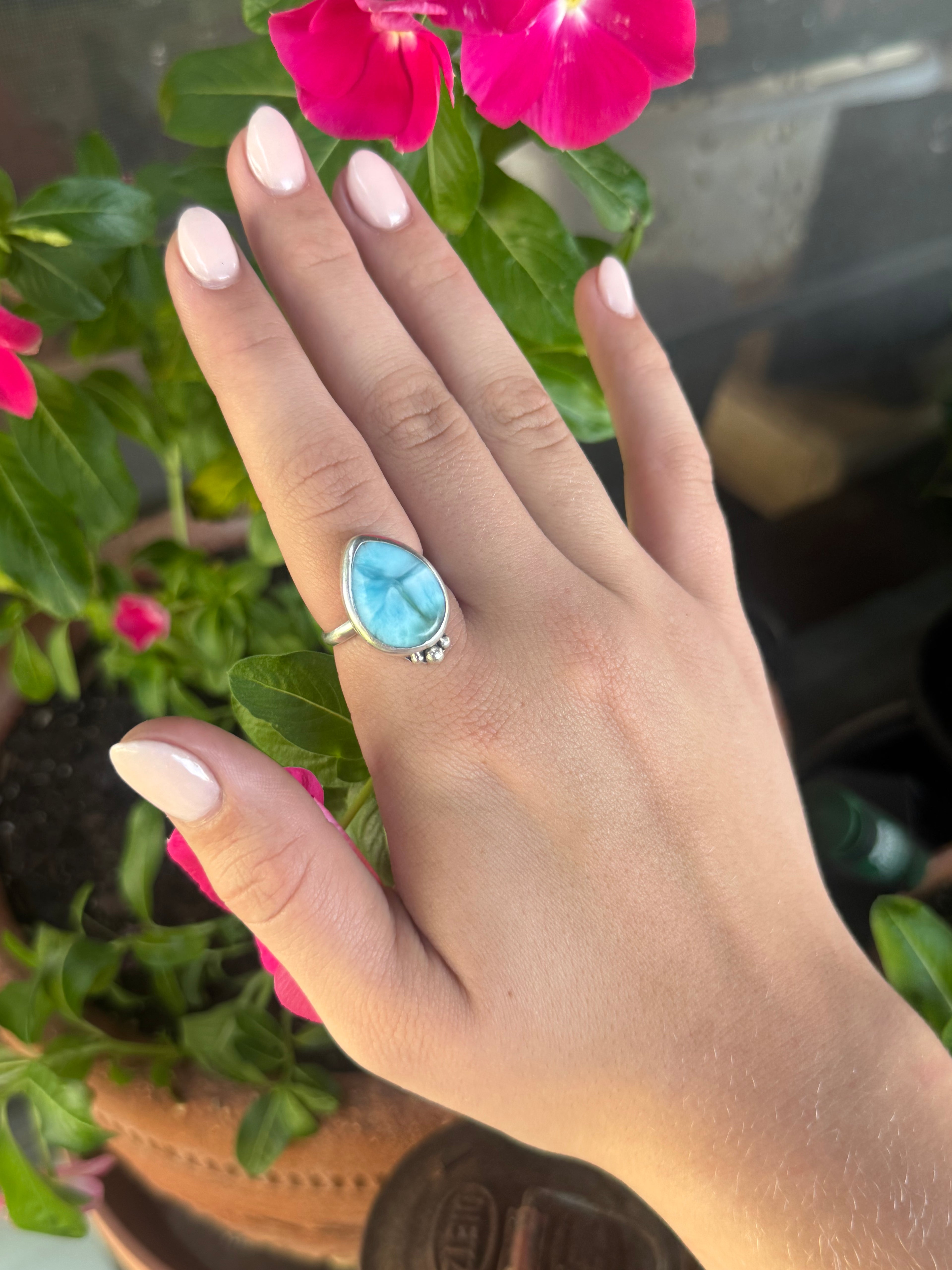 Larimar Ring ADJUSTABLE