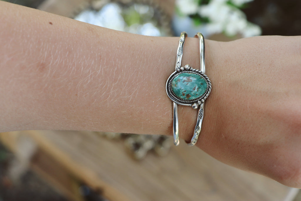 Fox Stamped Cuff