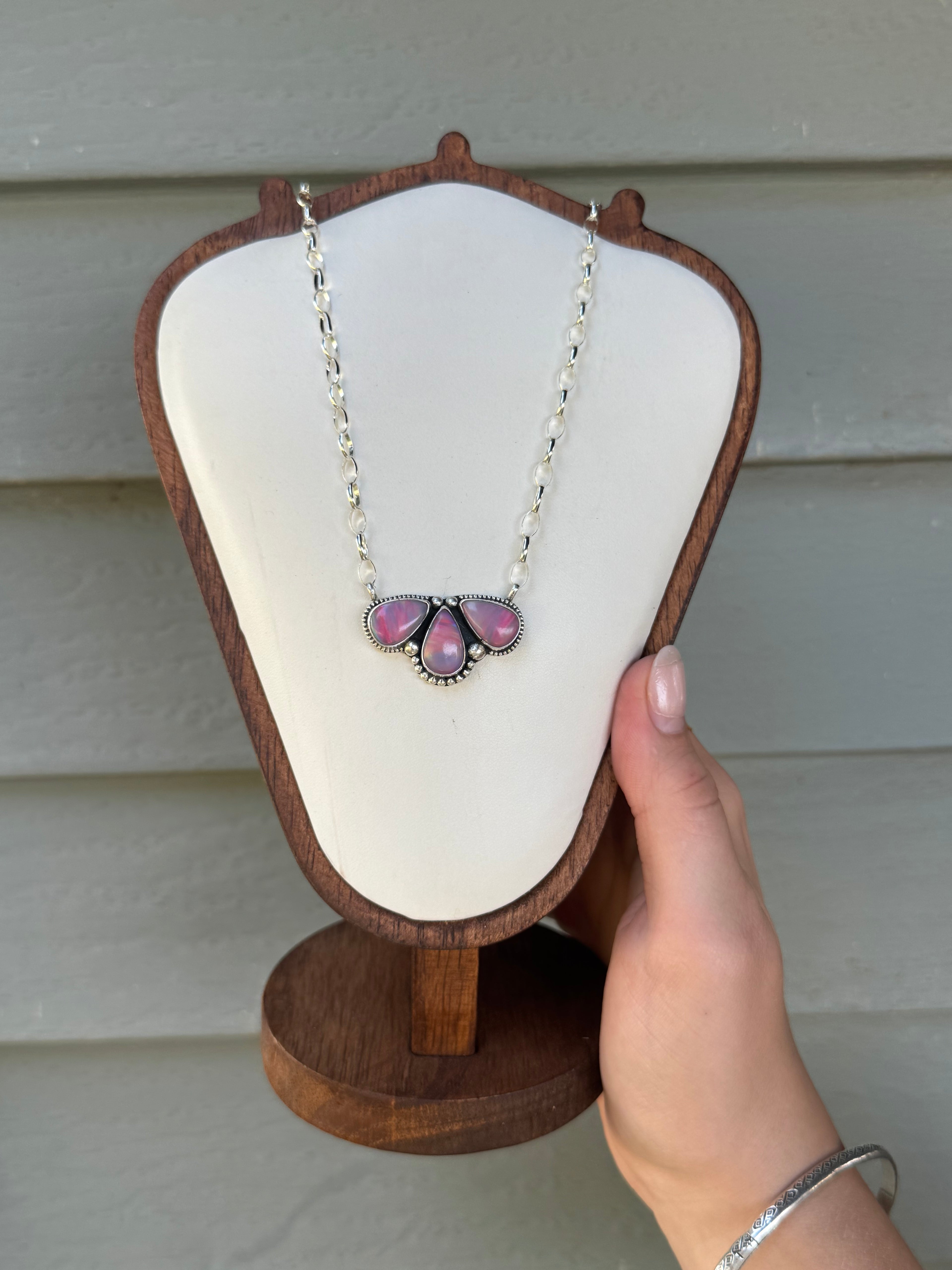 NEW Aurora opal necklace