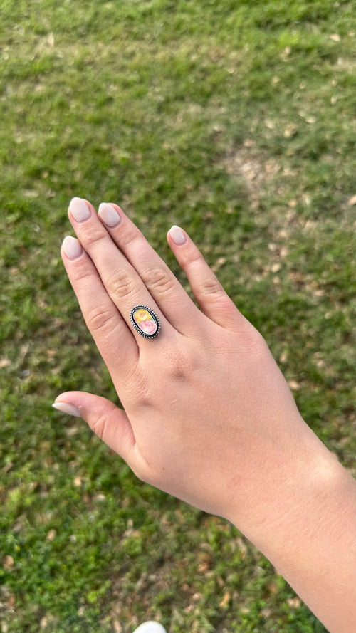 China flower ring style #3