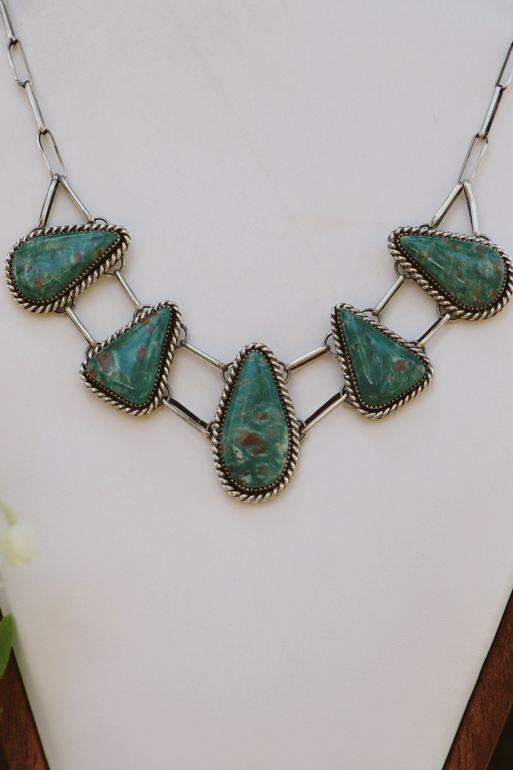 Reba Fan Statement Necklace