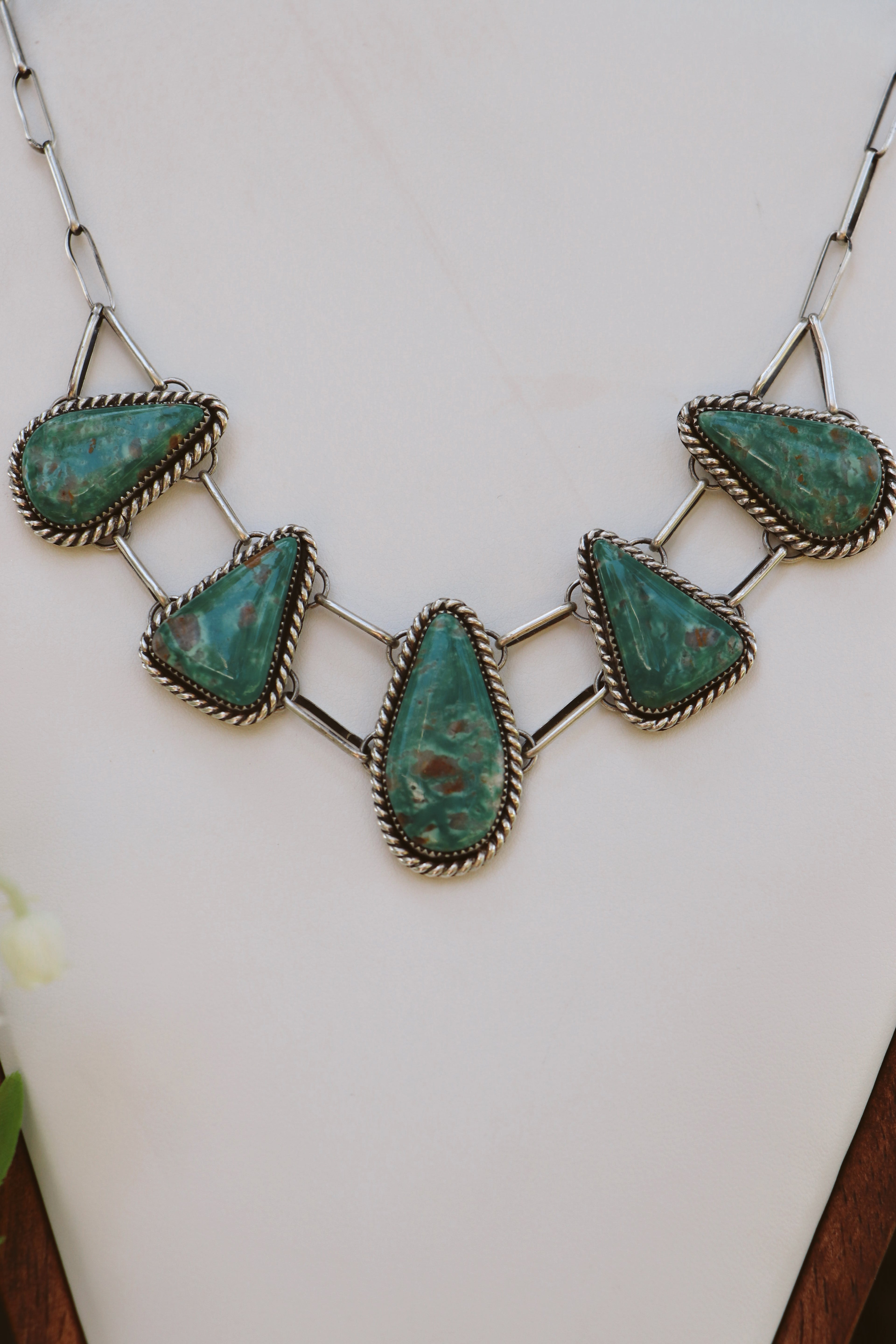 Reba Fan Statement Necklace