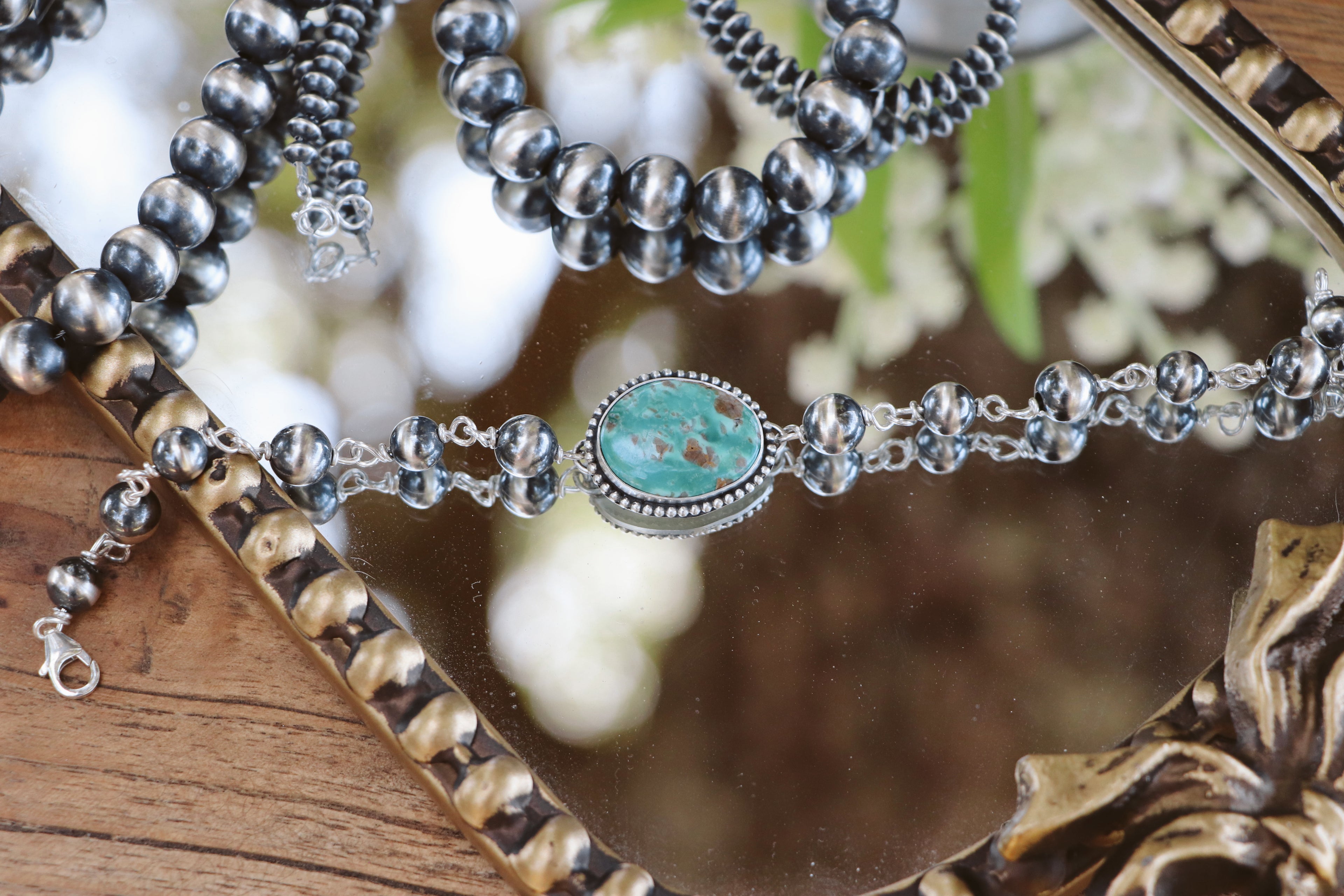 Fox Beaded Bracelet Rosary style