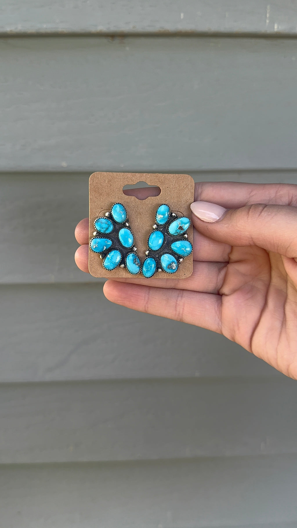 Carico lake Turquoise Cluster Ears