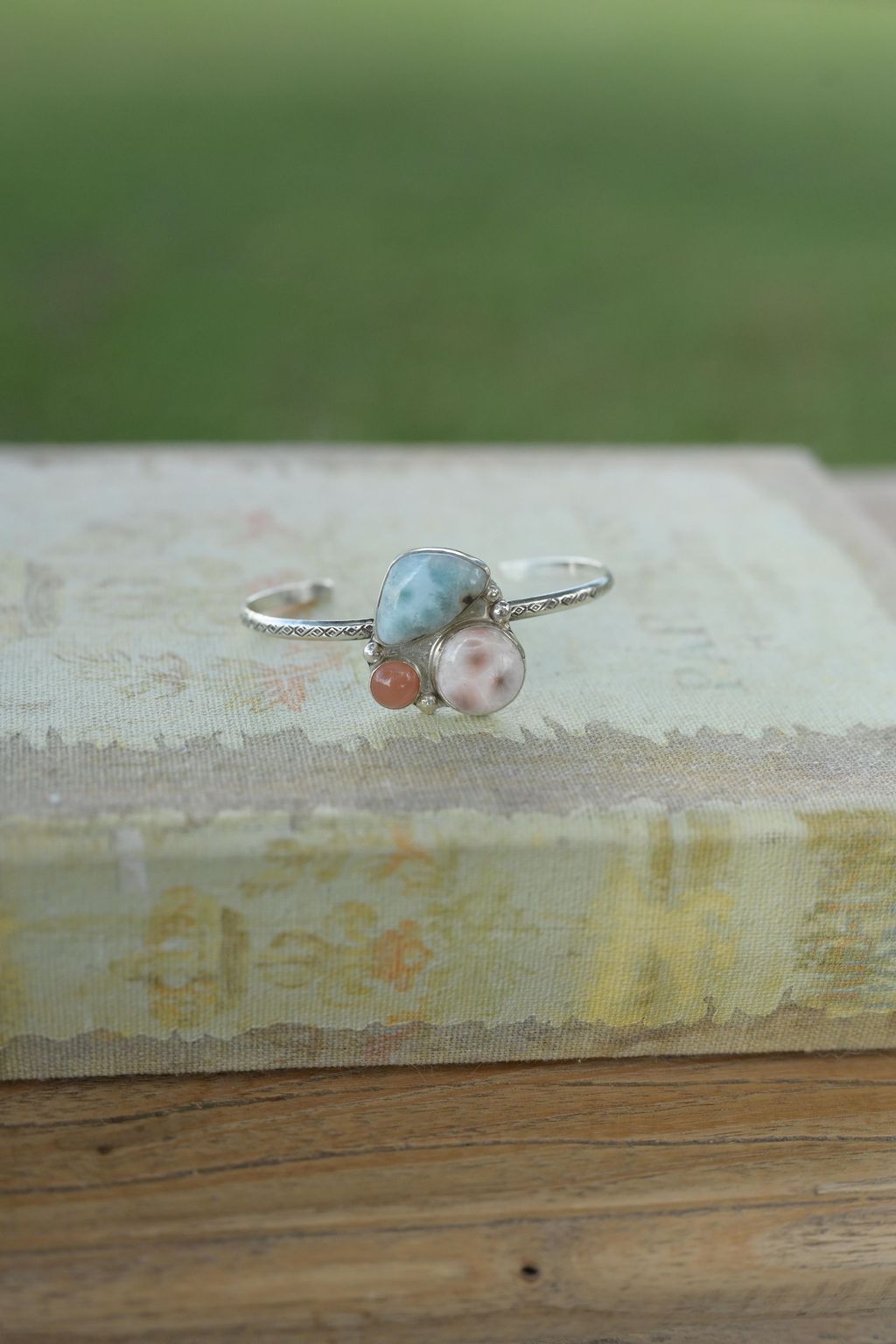 Larimar Cuff