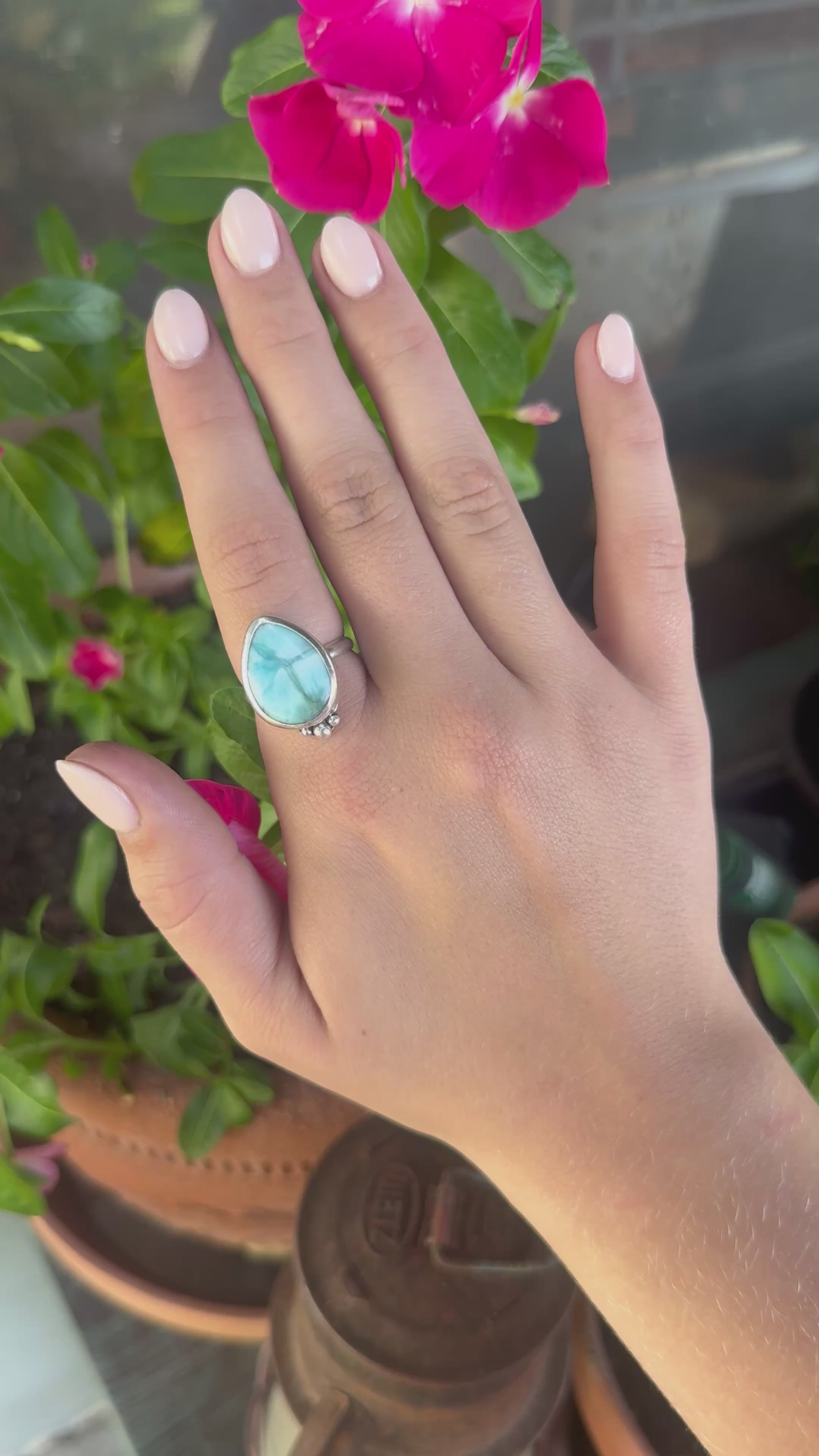 Larimar Ring ADJUSTABLE