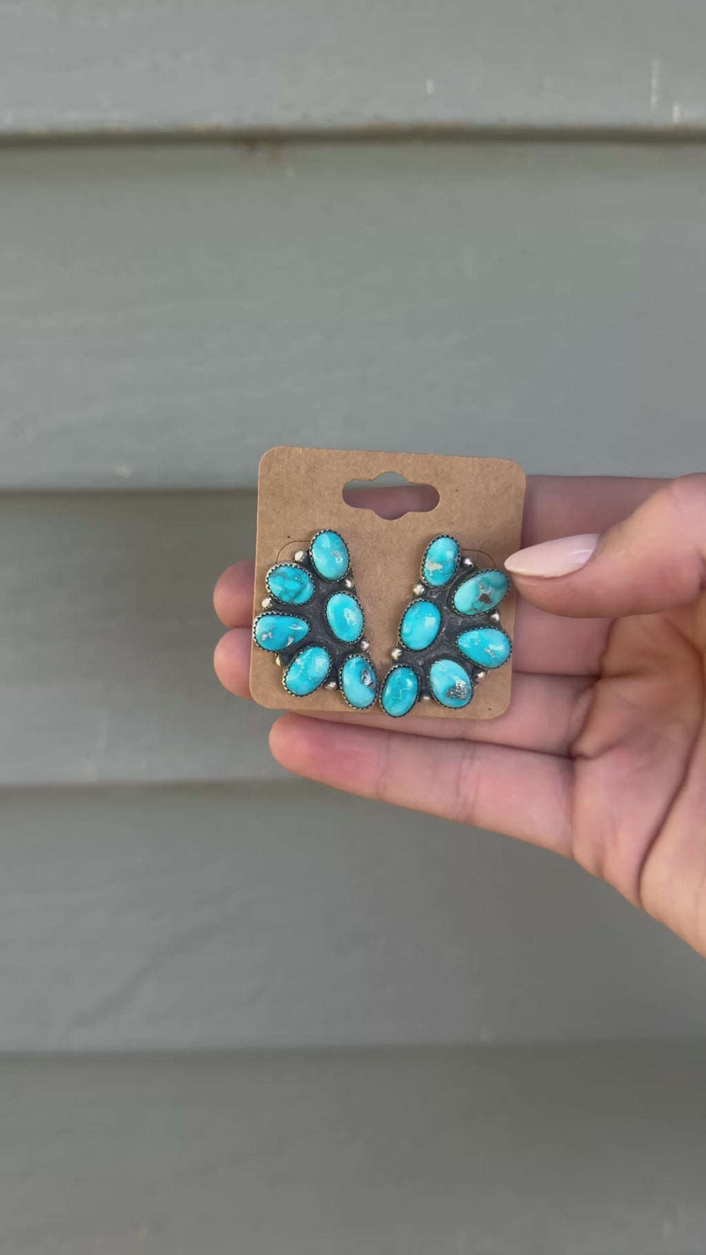 Carico lake Turquoise Cluster Ears