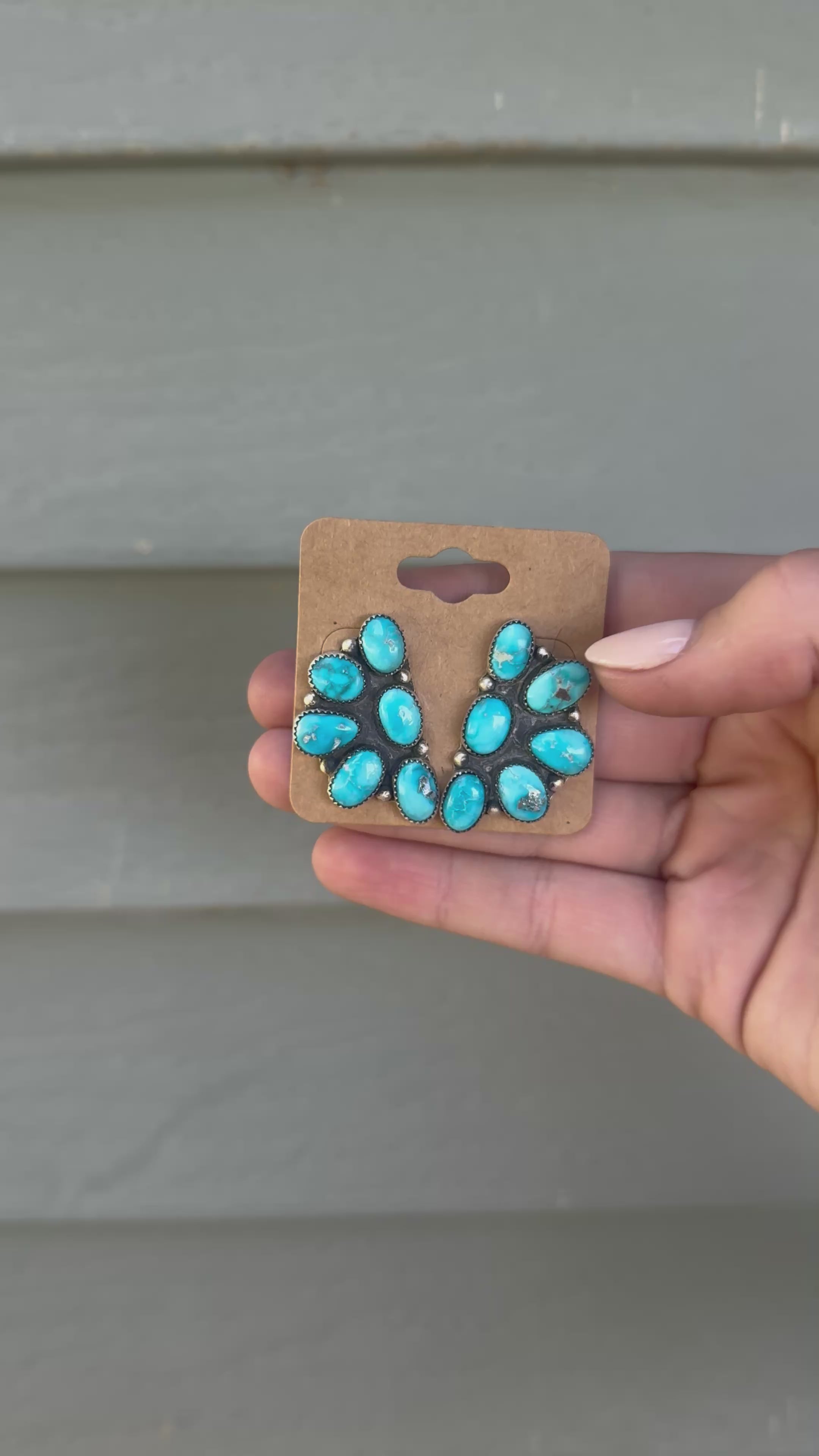 Carico lake Turquoise Cluster Ears